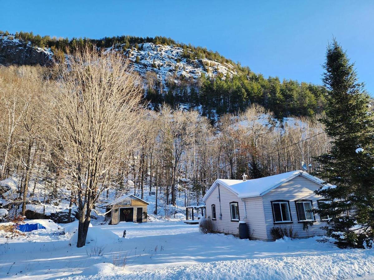 Chalet Falaise By Chalets Nabu Vila Saint-Alexis-des-Monts Exterior foto